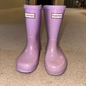 Hunter Lavender Waterproof Boots